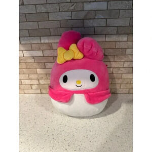 Squishmallow Sanrio My Melody‎ Pink 10” Plush Toy Kellytoy RARE